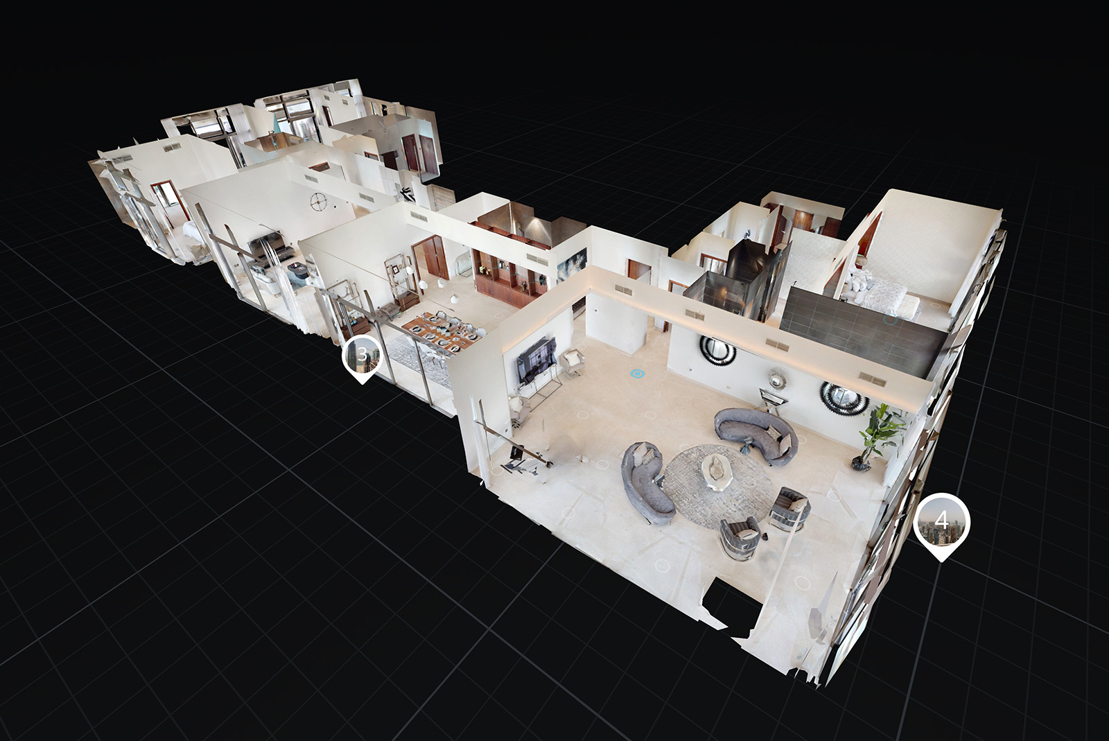 Виртуальные 3D Туры в Дубае, ОАЭ - Matterport, 360