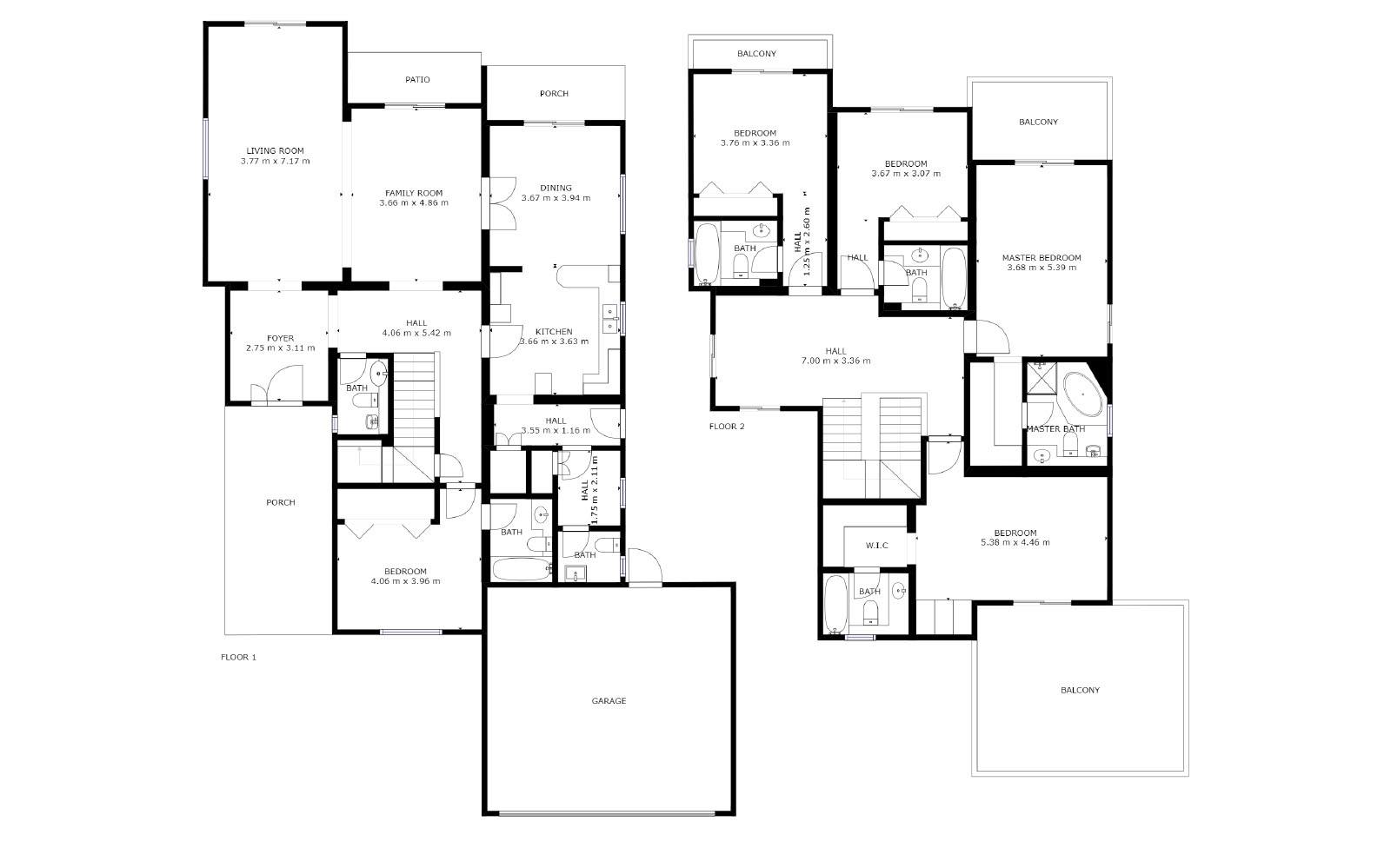 Floorplan Cedre Villas, Executive Villa, H-080