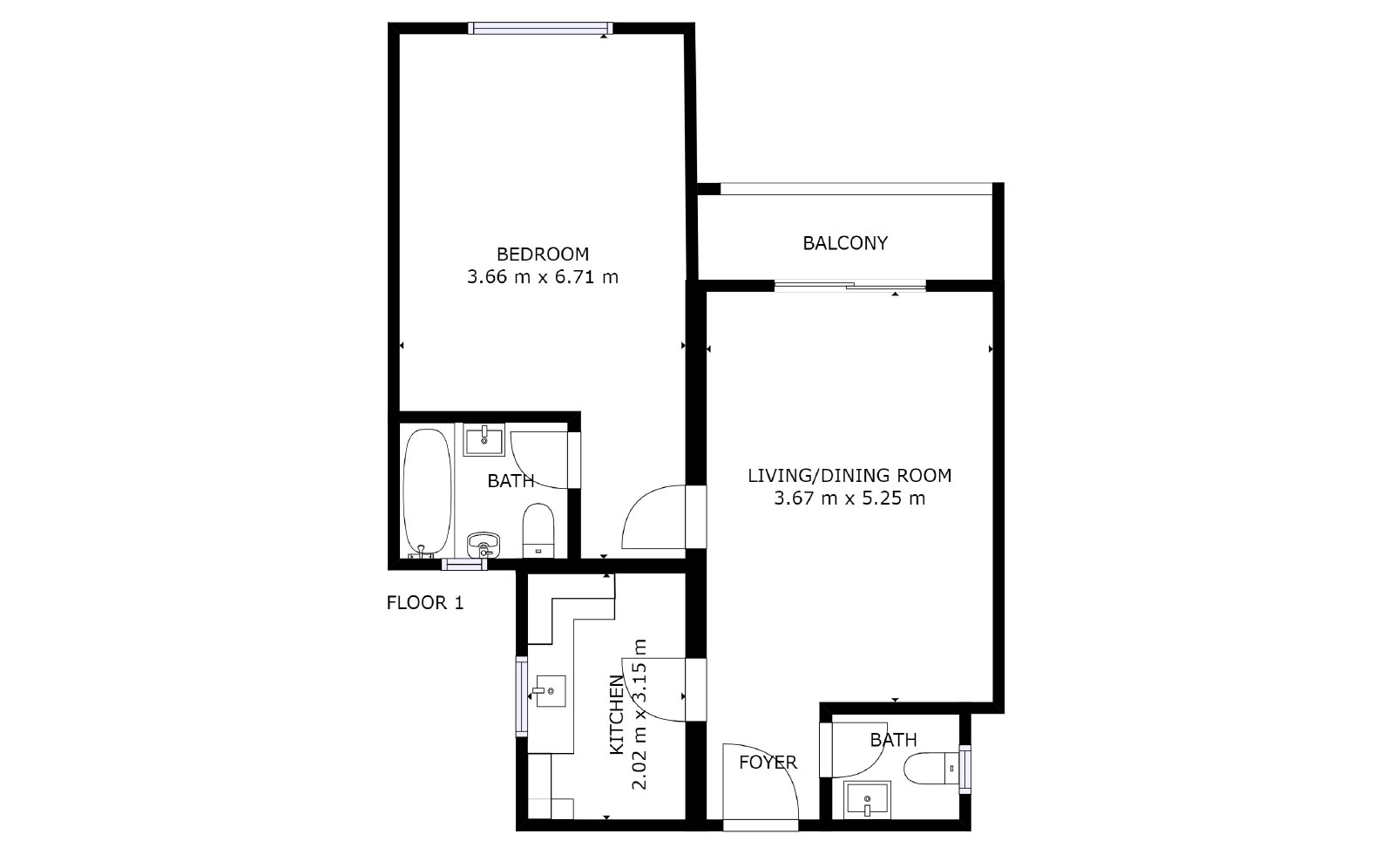 Floorplan Silicon Residence 2, C213